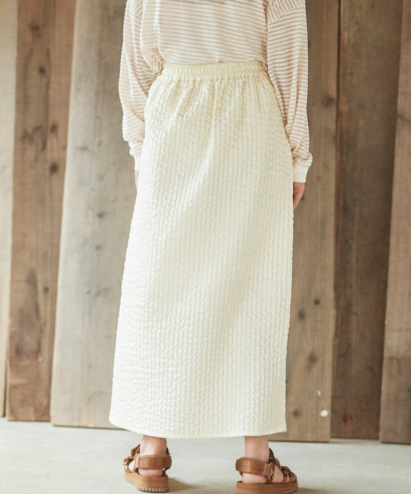 CHIGNON キルトフウロングスカート