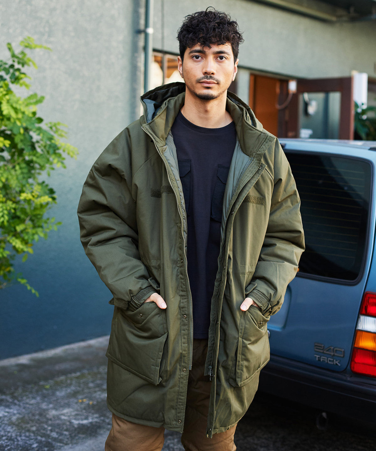 ARMY TWILL パディングコート