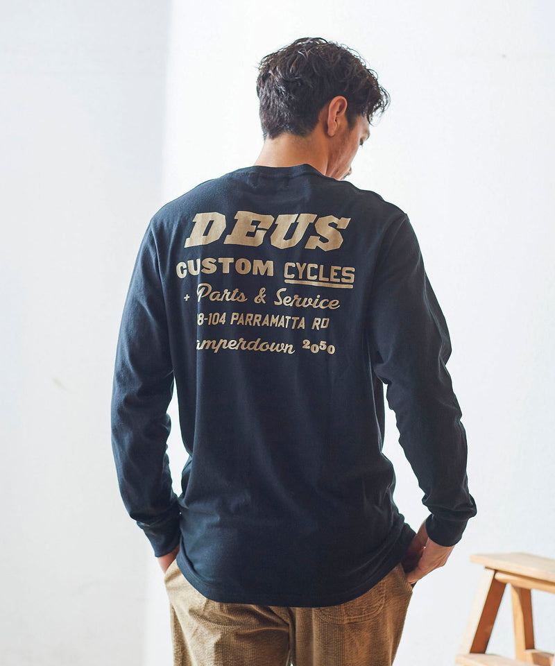 Deus Ex Machina スピードウェイLS Tシャツ
