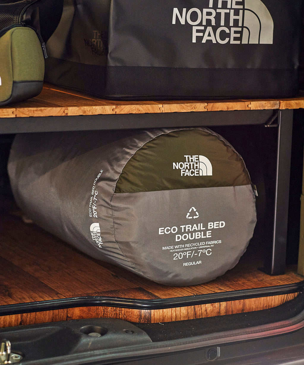 寝袋の種類封筒型THE NORTH FACE Eco Trail Bed Double - アウトドア寝具