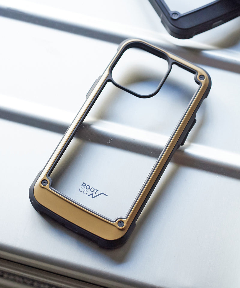 ROOT CO. 【iPhone14ProMax専用】グラビティ ショックレジスト Tough & Basic Case.