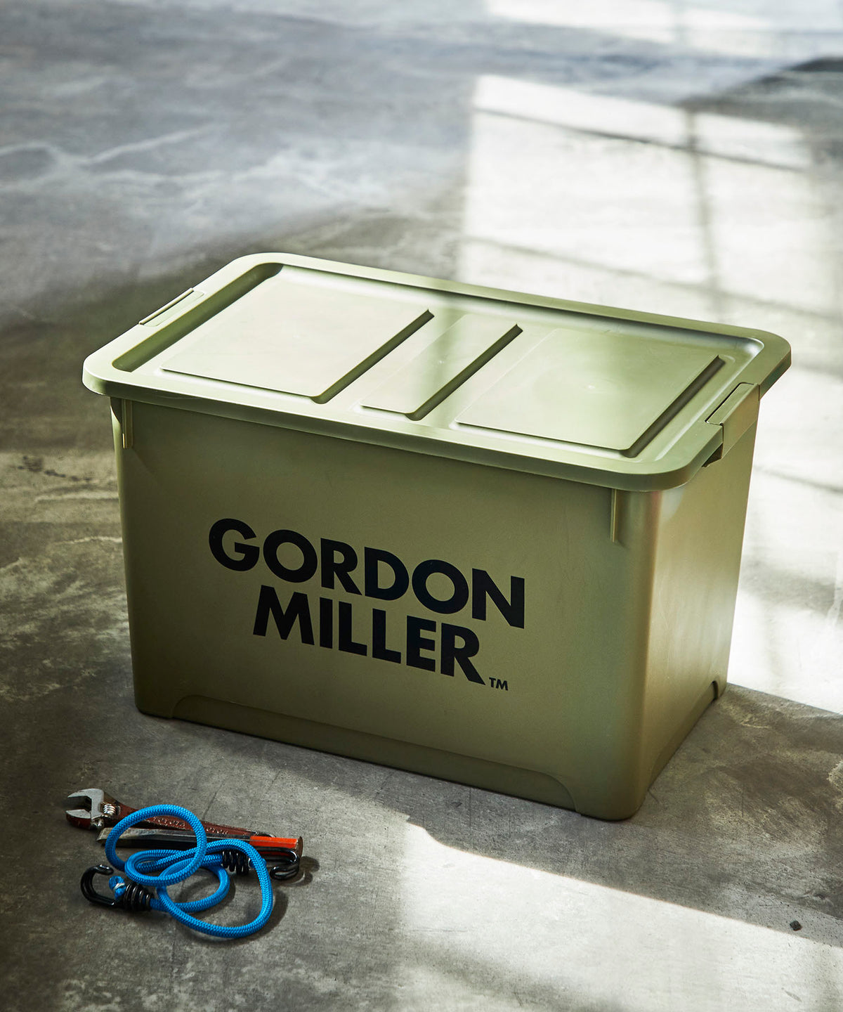 GORDON MILLER スタッキング ストレージ ボックス LL