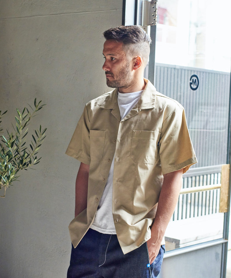 MAGIC NUMBER コットンリップストップワークシャツ 20SS-MN-1013