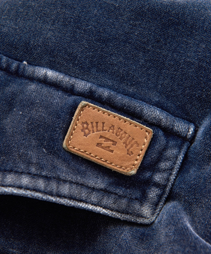 BILLABONG インディゴベロアジャケット BA012-760