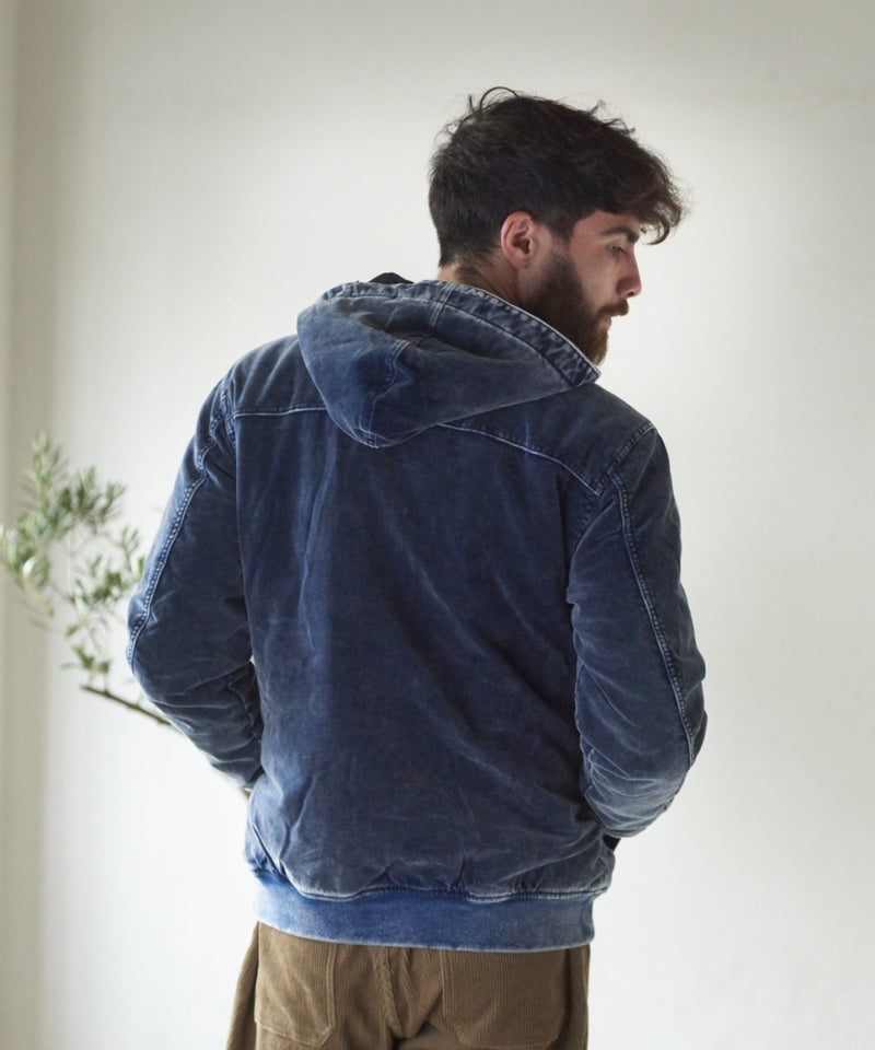BILLABONG インディゴベロアジャケット BA012-760