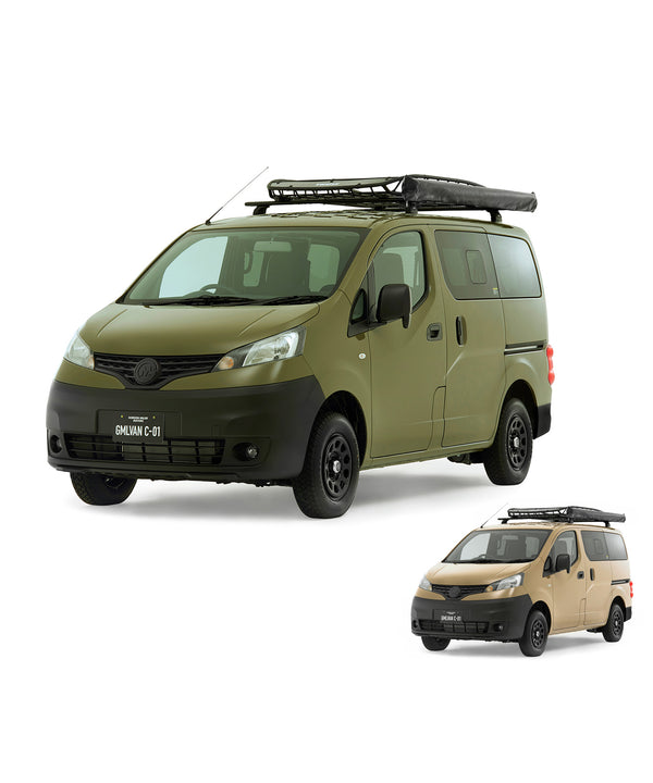 NV200ベースで街乗りもバンライフもお任せ GMLVAN C-01