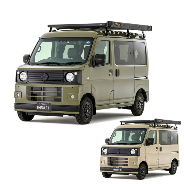 丸目ハイゼットカーゴの軽バンライフカー GMLVAN S-01